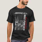 Identifiziert als Wireless Hole Puncher AR-15 US F T-Shirt (Vorderseite)