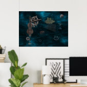 Identifizierte Flying Violins Poster (Heimbüro)