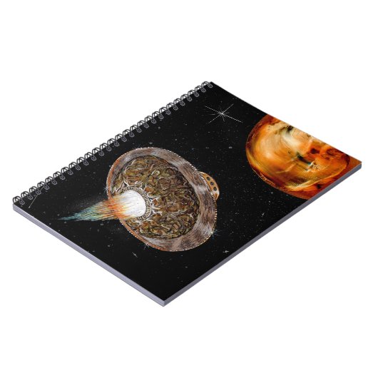 Identifiziertes Objekt des Mutterschiffs Notizblock (Linke Seite)