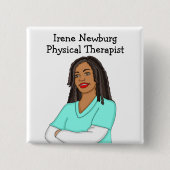 Identifizierung des personalisierten Physiotherape Button (Vorderseite)