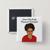 Identifizierung des personalisierten Physiotherape Button (Vorne & Hinten)