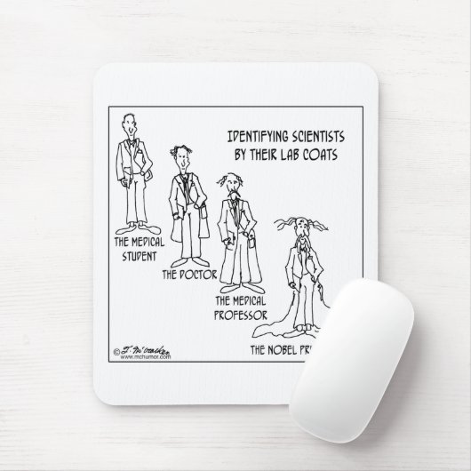 Identifizierungs-Führer zu den Wissenschaftlern Mousepad (Mit Mouse)