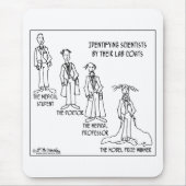 Identifizierungs-Führer zu den Wissenschaftlern Mousepad (Vorne)