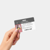 Identifizierungskarte Bar Code Studentenschule Ausweis (Handheld)