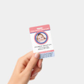 Identifizierungskarte für das Kind-Jungen-Mädchen- Ausweis (Handheld)