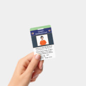 Identifizierungskarten für Foto-Schulklassen Ausweis (Handheld)