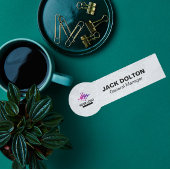 Identifizierungskennzeichnung des Mitarbeiters Namensschild