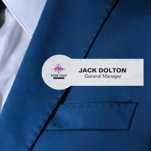 Identifizierungskennzeichnung des Mitarbeiters Namensschild