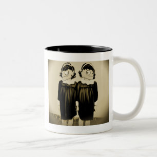 IDENTISCHER KLON ZWEIFARBIGE TASSE