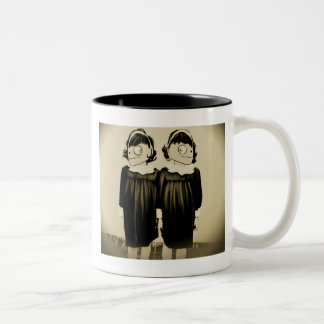 IDENTISCHER KLON ZWEIFARBIGE TASSE