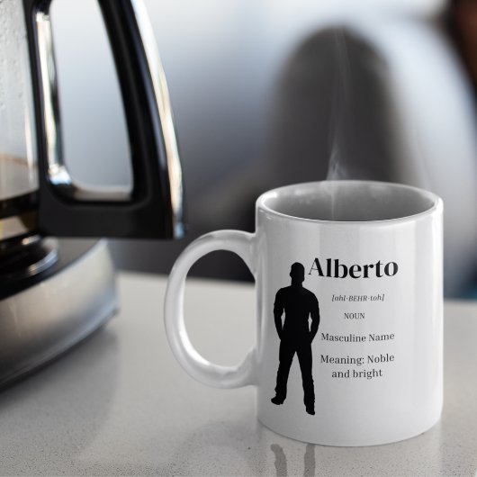 Identität Definiert Kaffeetasse