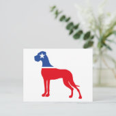 Identität der Großzüchterin Postkarte (Stehend Vorderseite)