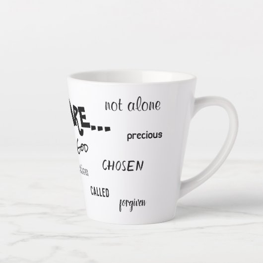 Identität in der christlichen Tasse (Rechts)