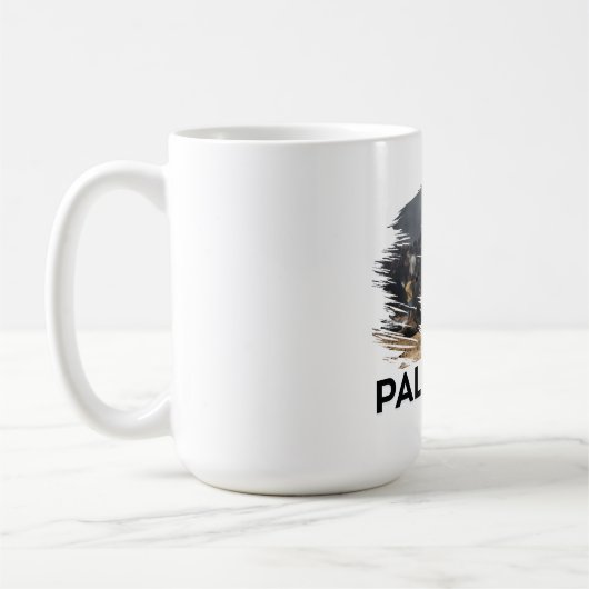 Identität, Kampf und Freiheit Kaffeetasse (Links)