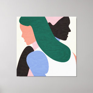 Identitäten Leinwanddruck