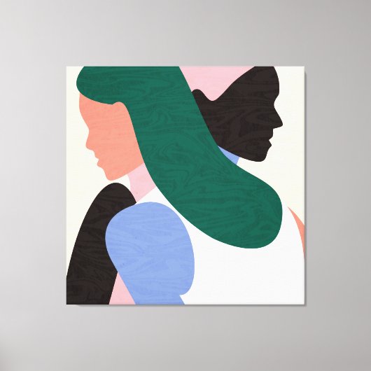 Identitäten Leinwanddruck (Vorderseite)