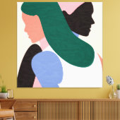 Identitäten Leinwanddruck (Insitu (Wohnzimmer))