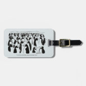 Identitäts-Diebstahl Gepäckanhänger (Vorderseite horizontal)