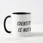 Identitäts-Diebstahl ist nicht ein Witz Tasse (Links)