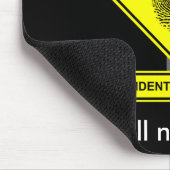 Identitäts-Diebstahl Mousepad (Ecke)