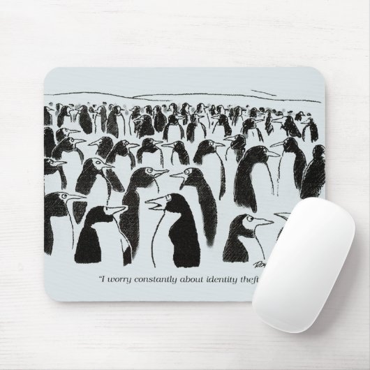 Identitäts-Diebstahl Mousepad (Mit Mouse)