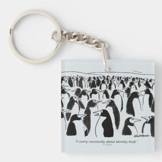 Identitäts-Diebstahl Schlüsselanhänger (Vorderseite)