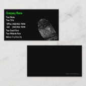 Identitäts-Schutz-Visitenkarten Visitenkarte (Vorne/Hinten)