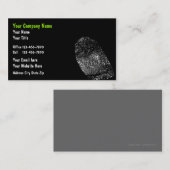 Identitäts-Visitenkarten Visitenkarte (Vorne/Hinten)