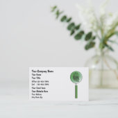 Identitäts-Visitenkarten Visitenkarte (Stehend Vorderseite)