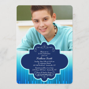 Identitätsbestätigung des Glaubens Foto Einladung