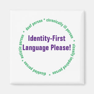 Identitätsbezogene Sprache Magnet