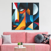 Identitätsfragmente Leinwanddruck (Insitu (Wohnzimmer))