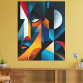 Identitätsfragmente Leinwanddruck (Insitu (Wohnzimmer))