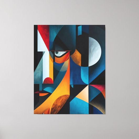 Identitätsfragmente Leinwanddruck (Vorderseite)