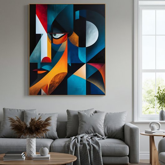 Identitätsfragmente Leinwanddruck