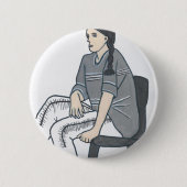 Identitätskrise Button (Vorderseite)