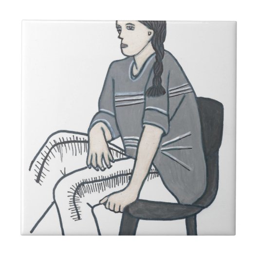 Identitätskrise Fliese (Vorderseite)