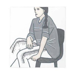 Identitätskrise Notizblock