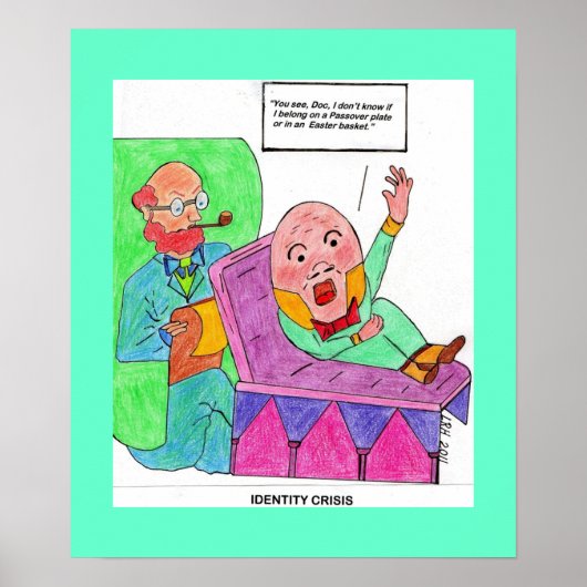 Identitätskrise Poster (Vorne)