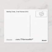 Identitätskrise, Tomatensüge Psychiater Postkarte (Rückseite)