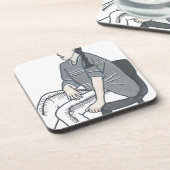 Identitätskrise Untersetzer (Linke Seite)