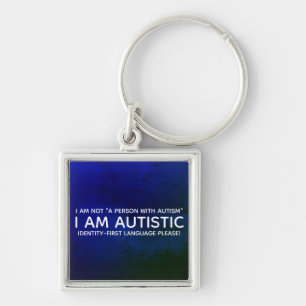 Identity-First-Autistic Schlüsselanhänger