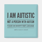 Identity First Language Magnet (Vorne)