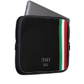 Identity Tech Custom Minimal Black Laptop Sleeve I (Vorne Rechts)