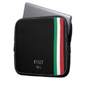 Identity Tech Custom Minimal Black Laptop Sleeve I (Vorderseite Links)