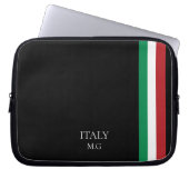 Identity Tech Custom Minimal Black Laptop Sleeve I (Vorderseite)