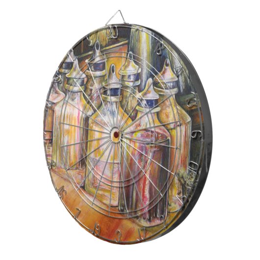 Ideologie des goldenen Lichts Dartscheibe (Vorderseite rechts)