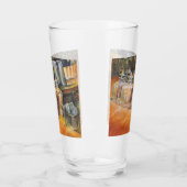 Ideologie des goldenen Lichts Glas (Links)