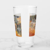 Ideologie des goldenen Lichts Glas (Rechts)