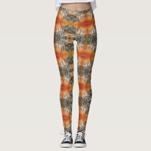 Ideologie des goldenen Lichts Leggings